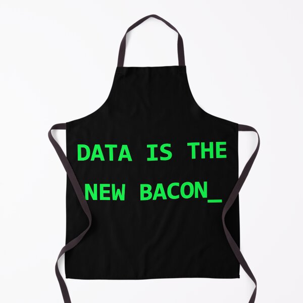 Item preview, Data Science Funny Quote Data Is The New Bacon designed and sold by Mikidesign1988.