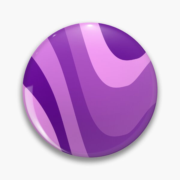 Item preview, Deep Purple Liquid Swirl - Bold Retro Aesthetic Wavy Pattern designed and sold by Aesthetic Crew.