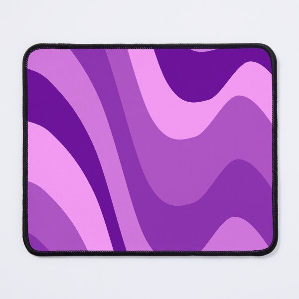 Item preview, Deep Purple Liquid Swirl - Bold Retro Aesthetic Wavy Pattern designed and sold by Aesthetic Crew.