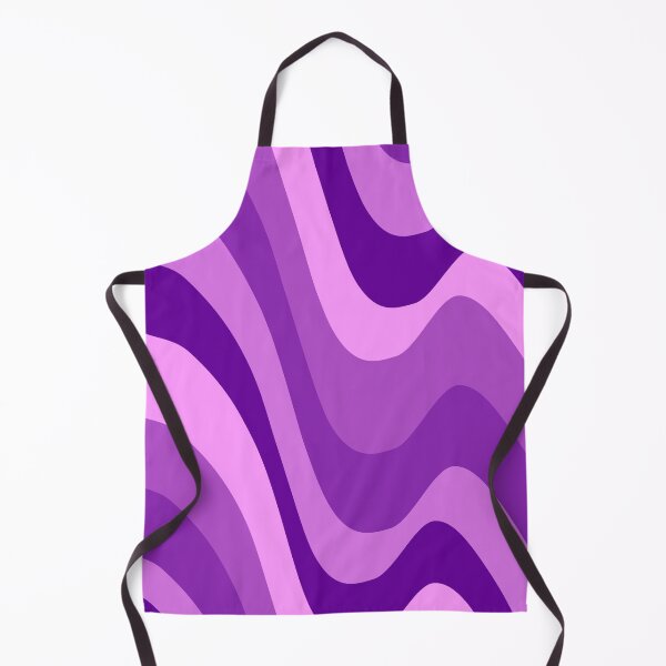 Item preview, Deep Purple Liquid Swirl - Bold Retro Aesthetic Wavy Pattern designed and sold by Aesthetic Crew.