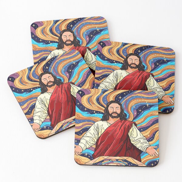 Item preview, Jesus Christ with Cosmic Background designed and sold by DeXigns.