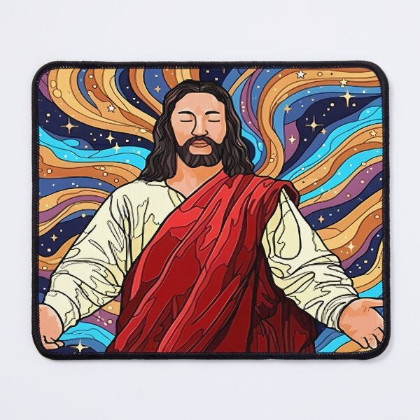 Item preview, Jesus Christ with Cosmic Background designed and sold by DeXigns.