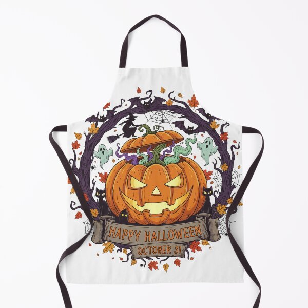 Item preview, Spooky Halloween Pumpkin with Bats and Autumn Leaves designed and sold by Walidsolo25.
