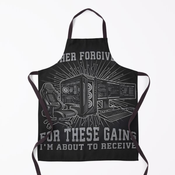 Item preview, Father Forgive Me Gaming Setup designed and sold by DeXigns.