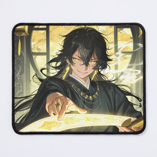 Item preview, Badboy Anime Fantasy Art with Sword designed and sold by GanbatteGallery.