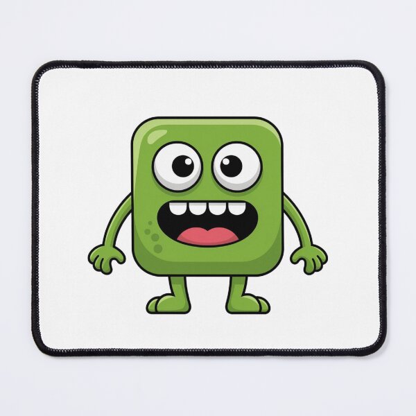 Item preview, Cute green monster designed and sold by patty-and-john.