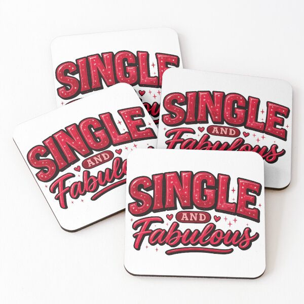 Item preview, Singleand fabulous, anti, valntines day designed and sold by YellowishStore.