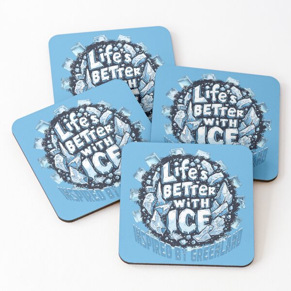 Item preview, Life’s Better With Ice – A Cool Take Inspired by Greenland designed and sold by TestudoDesign.