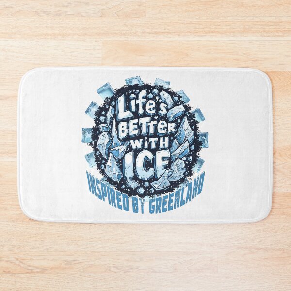 Item preview, Life’s Better With Ice – A Cool Take Inspired by Greenland designed and sold by TestudoDesign.