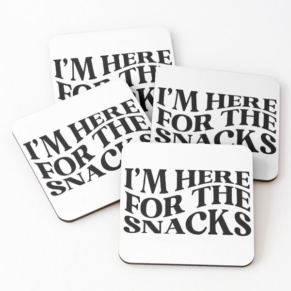 Item preview, I 'm Here For The Snacks designed and sold by ZachTheDesigner.