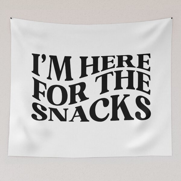 Item preview, I 'm Here For The Snacks designed and sold by ZachTheDesigner.