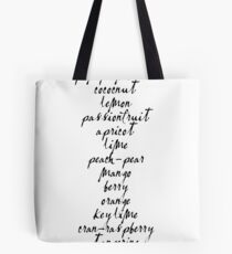 LA CROIX FLAVORS Tote Bag