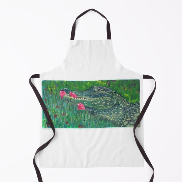 Item preview, Even Gators Stop To Smell the Flowers designed and sold by travelingwhimsy.