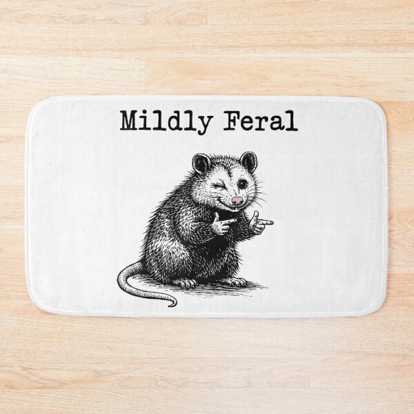Item preview, Mildly Feral Opossum Meme Funny Lover Opossum  , Opossum Gift For Mom Dad Kids designed and sold by Opossum GIFT ★★★★★.