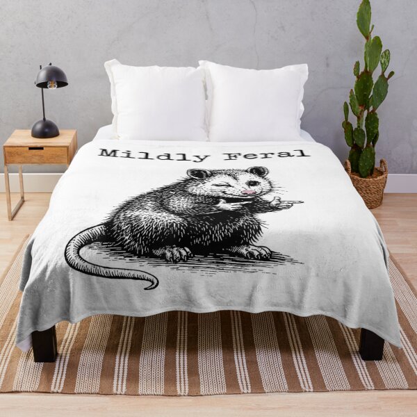 Item preview, Mildly Feral Opossum Meme Funny Lover Opossum , Opossum Gift For Mom Dad Kids designed and sold by Opossum GIFT ★★★★★.