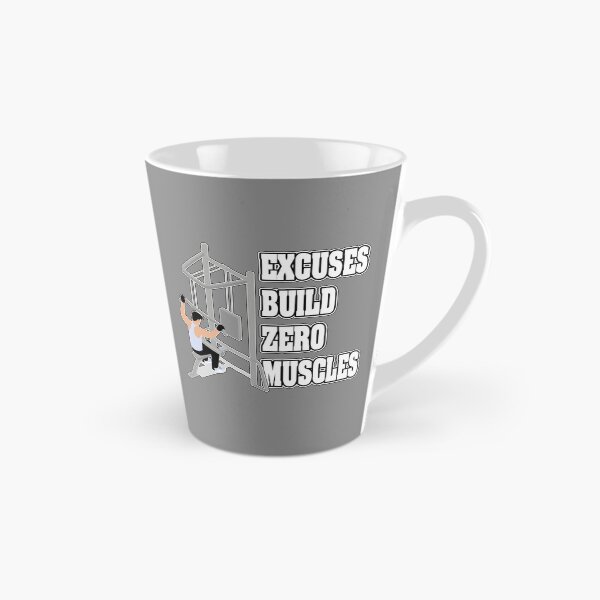 Item preview, EXCUSES BUILD ZERO MUSCLES designed and sold by knight studio 77.