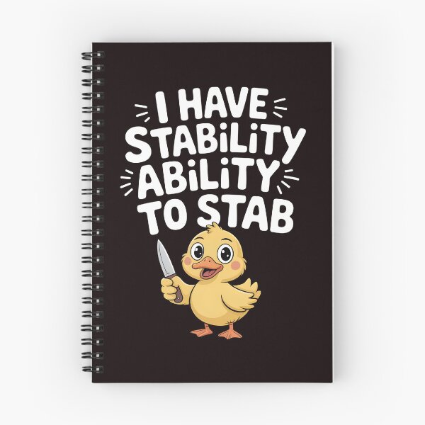 Item preview, I Have Stability Ability to Stab Duck Meme – Classic Sarcastic Duck Meme designed and sold by Redgiant87x.