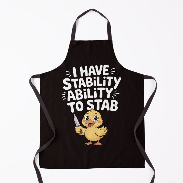 Item preview, I Have Stability Ability to Stab Duck Meme – Classic Sarcastic Duck Meme designed and sold by Redgiant87x.