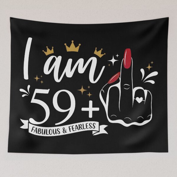 Item preview, I Am 59+ Made in 1966 60th Birthday 60 Years Old designed and sold by Blok45.