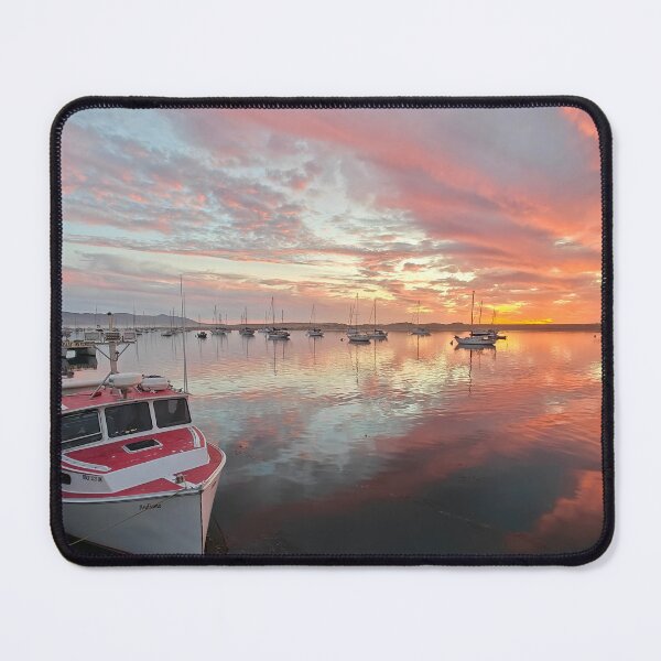 Item preview, Sunsetting across Morro Bay Harbor designed and sold by Michael Rock Art.