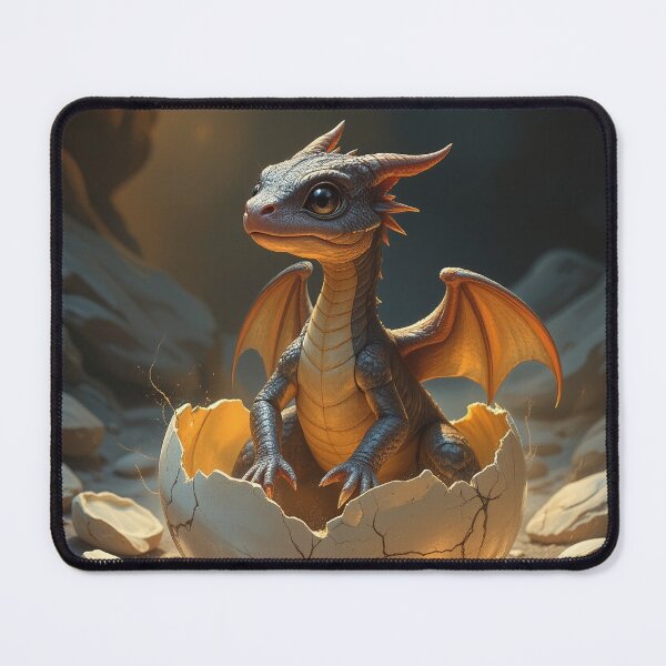 Item preview, Baby Dragon Hatchling Fantasy Art designed and sold by DiceWay.