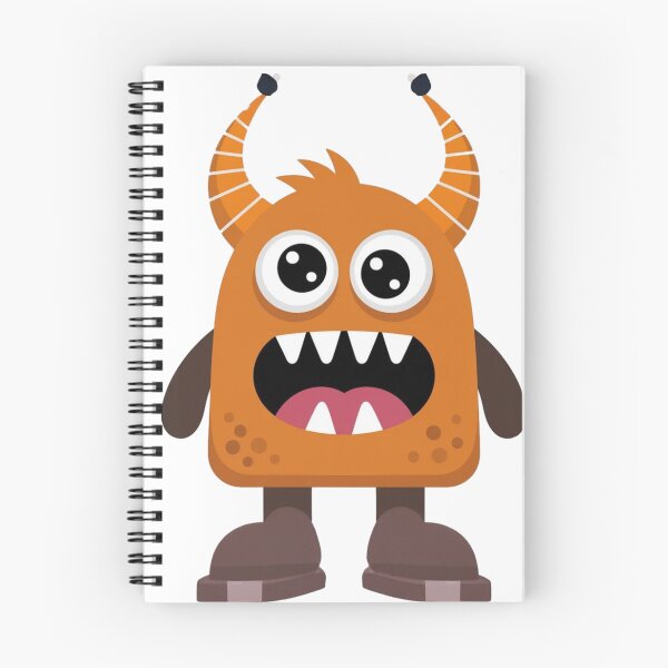 Item preview, Fun orange monster designed and sold by patty-and-john.