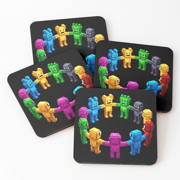 Item preview, United Pixel People - Community & Togetherness 8-Bit Art designed and sold by rendstuff ⭐⭐⭐⭐⭐.