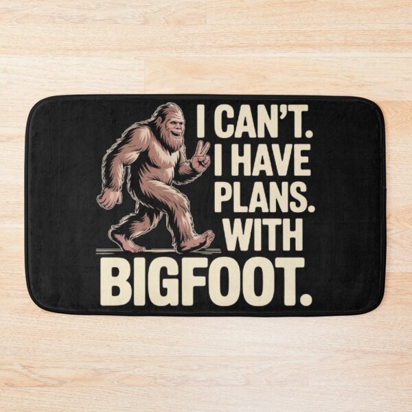 Item preview, I Can’t I Have Plans With Bigfoot Funny T-Shirt | Sasquatch Meme Shirt | Cryptid Humor Graphic Tee designed and sold by Youpiworld.