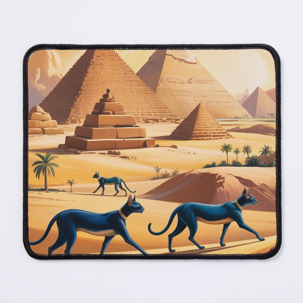 Item preview, Mmajestic Egyptian cats. designed and sold by Lilashakti ⭐️ ⭐️ ⭐️ ⭐️ ⭐️.