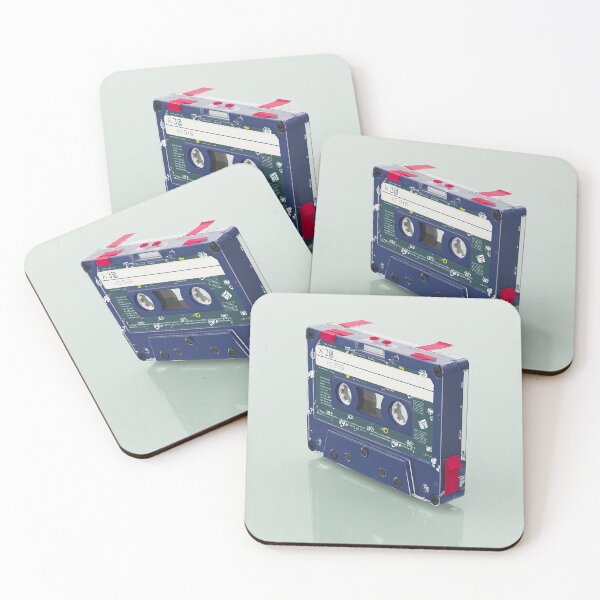 Item preview, Cinta de casete azul retro designed and sold by CLEARART7.