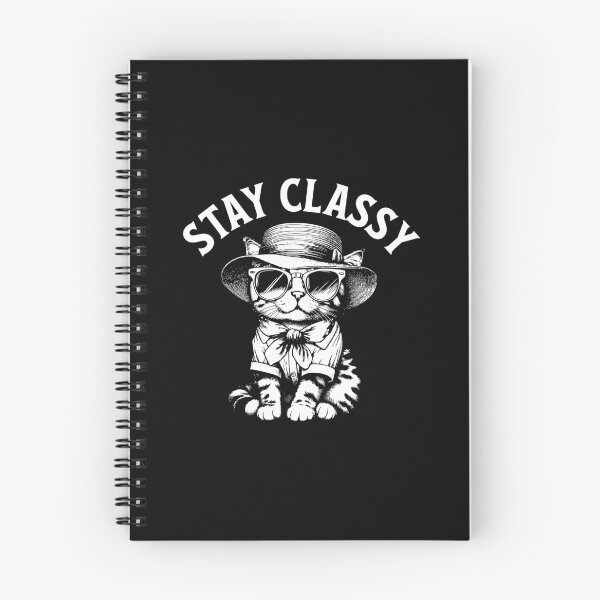 Item preview, Stay Classy Cat Sophisticated Feline with Hat and Sunglasses designed and sold by AnAzArt.