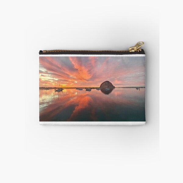 Item preview, Reflection of Sunsetting over Morro Bay designed and sold by Michael Rock Art.