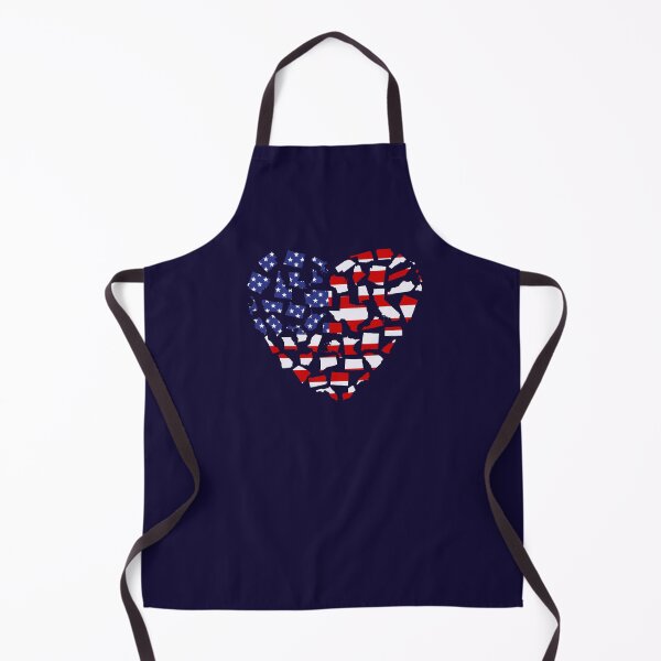 Item preview, 50 States USA Heart Flag designed and sold by KaurisDigital.
