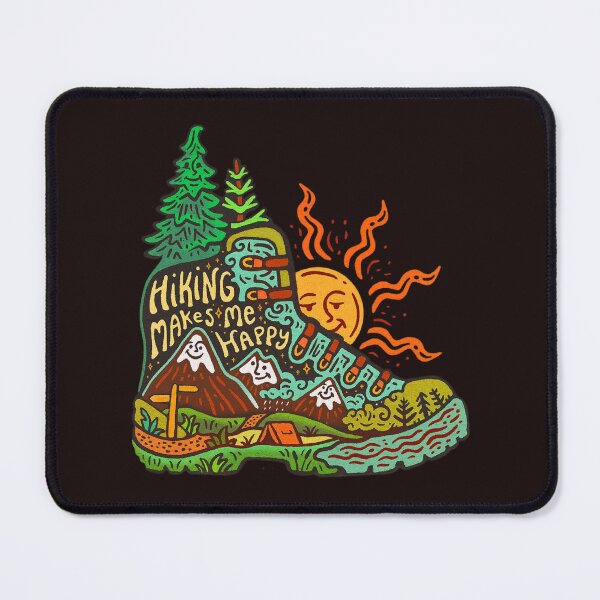 Item preview, Hiking makes me happy designed and sold by kahisageeky.