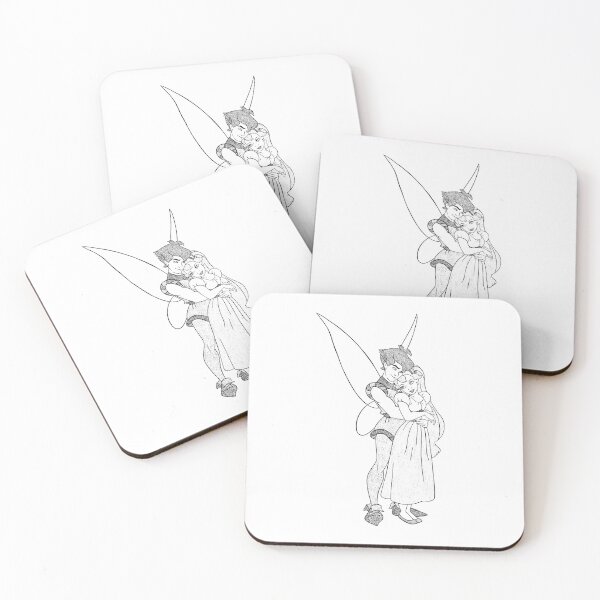 Item preview, Thumbelina & Cornelius  – Vintage illustration designed and sold by Atropa Parcae.