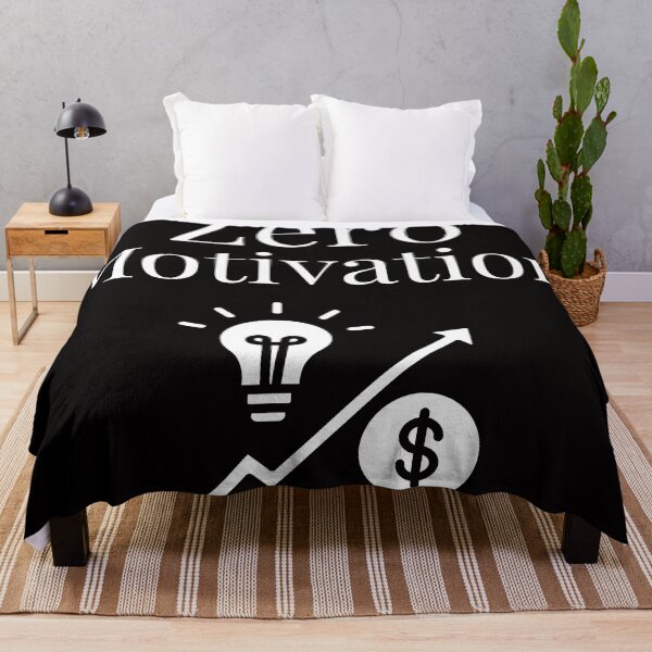 Item preview, Zero Motivation – Minimalist Anti-Hustle Design designed and sold by Carftastic.