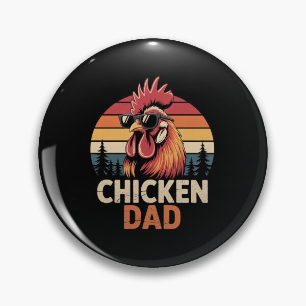 Item preview, Men Chicken Dad Poultry Farmer Daddy Fathers Day designed and sold by angolinnArt.