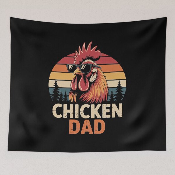 Item preview, Men Chicken Dad Poultry Farmer Daddy Fathers Day designed and sold by angolinnArt.