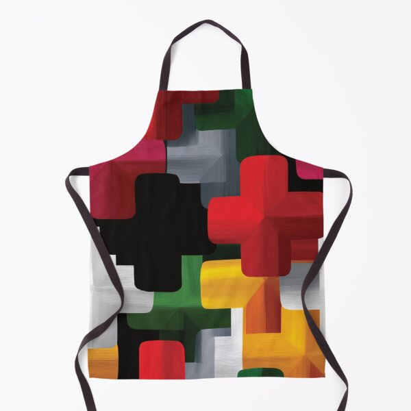 Item preview, Bold Colorful 3D Geometric Crosses Pattern designed and sold by DGtaLrtcom.