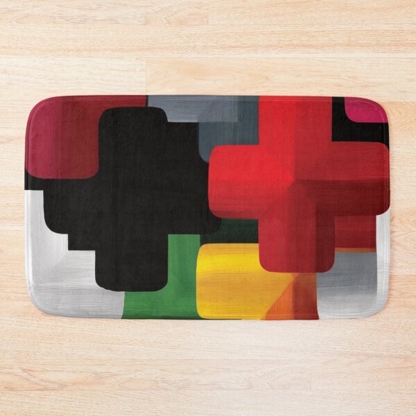 Item preview, Bold Colorful 3D Geometric Crosses Pattern designed and sold by DGtaLrtcom.