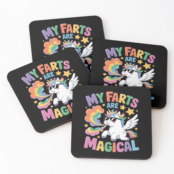 Item preview, My Farts Are Magical Farting Unicorn Rainbow Gag Squad designed and sold by angolinnArt.
