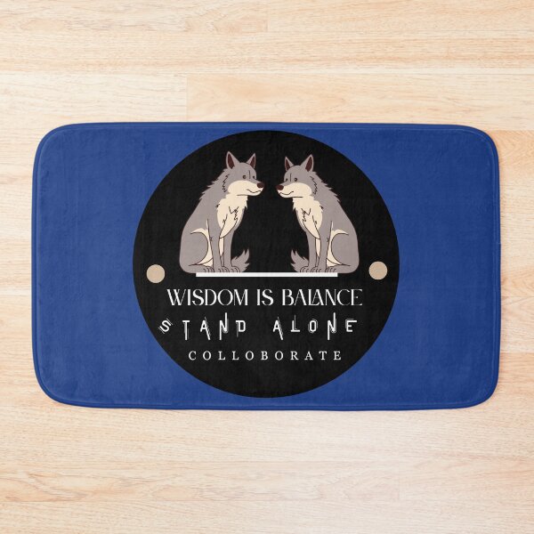 Item preview, Wolf Wisdom designed and sold by LevelUpYourMotivation.
