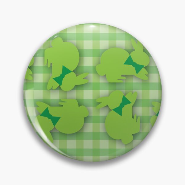 Item preview, Green Gingham with Dapper Bunnies designed and sold by Digitalmyth's Designs.