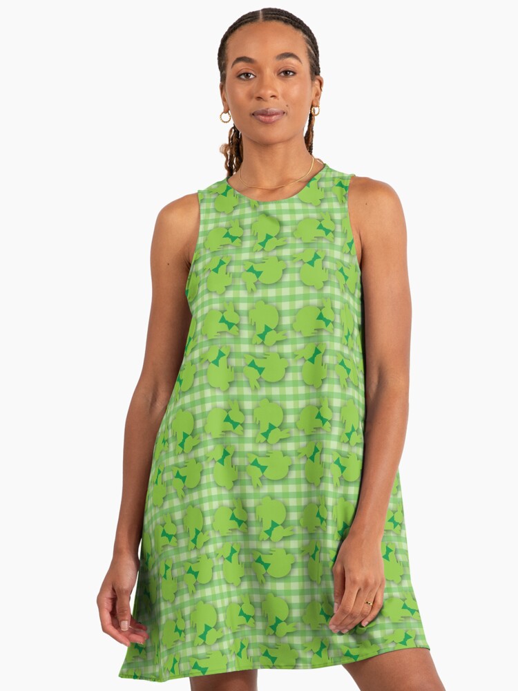 plus size green gingham dress Green Gingham Mini Dress | From the Rack main image 0