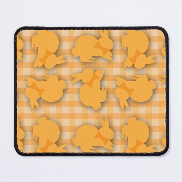 Item preview, Yellow Gingham with Dapper Bunnies designed and sold by Digitalmyth's Designs.