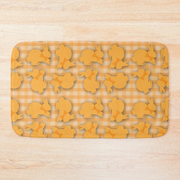 Item preview, Yellow Gingham with Dapper Bunnies designed and sold by Digitalmyth's Designs.