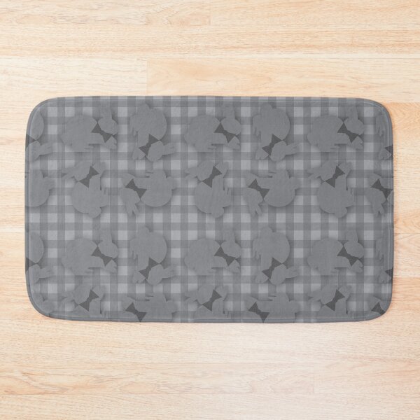 Item preview, Gray Gingham with Dapper Bunnies designed and sold by Digitalmyth's Designs.