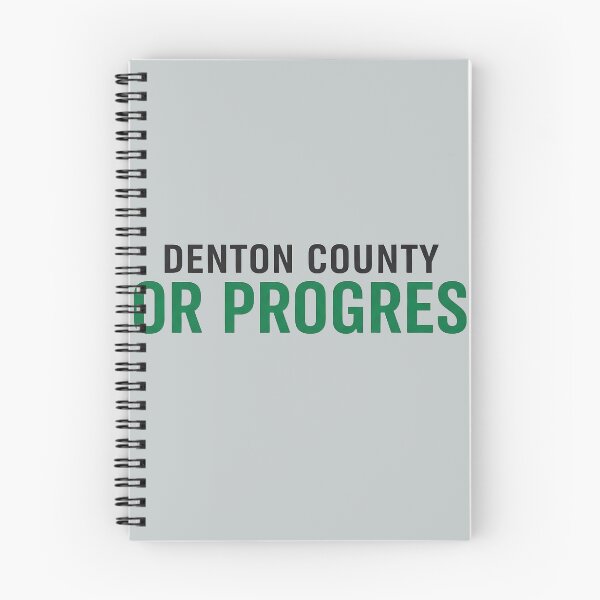 Item preview, Diseño de texto moderno para el progreso del condado de Denton designed and sold by rendstuff ⭐⭐⭐⭐⭐.