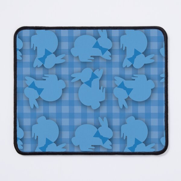 Item preview, Blue Gingham with Dapper Bunnies designed and sold by Digitalmyth's Designs.