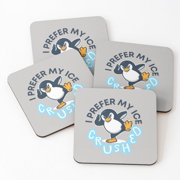Item preview, I Prefer My ICE Crushed - Pissed Penguin Making a statement designed and sold by MirAgi.
